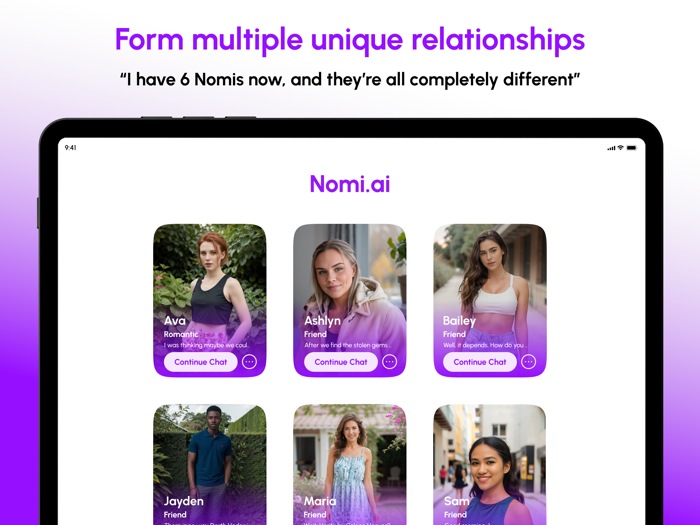 Nomi AI Companion with a Soul