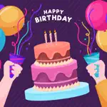 Birthday Cake Stickies App Contact