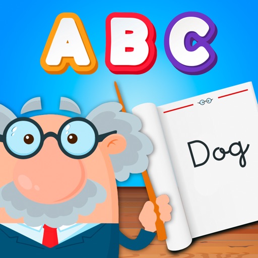 Alphabet Coloring Book Game Icon
