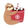 funny christmas animals icon