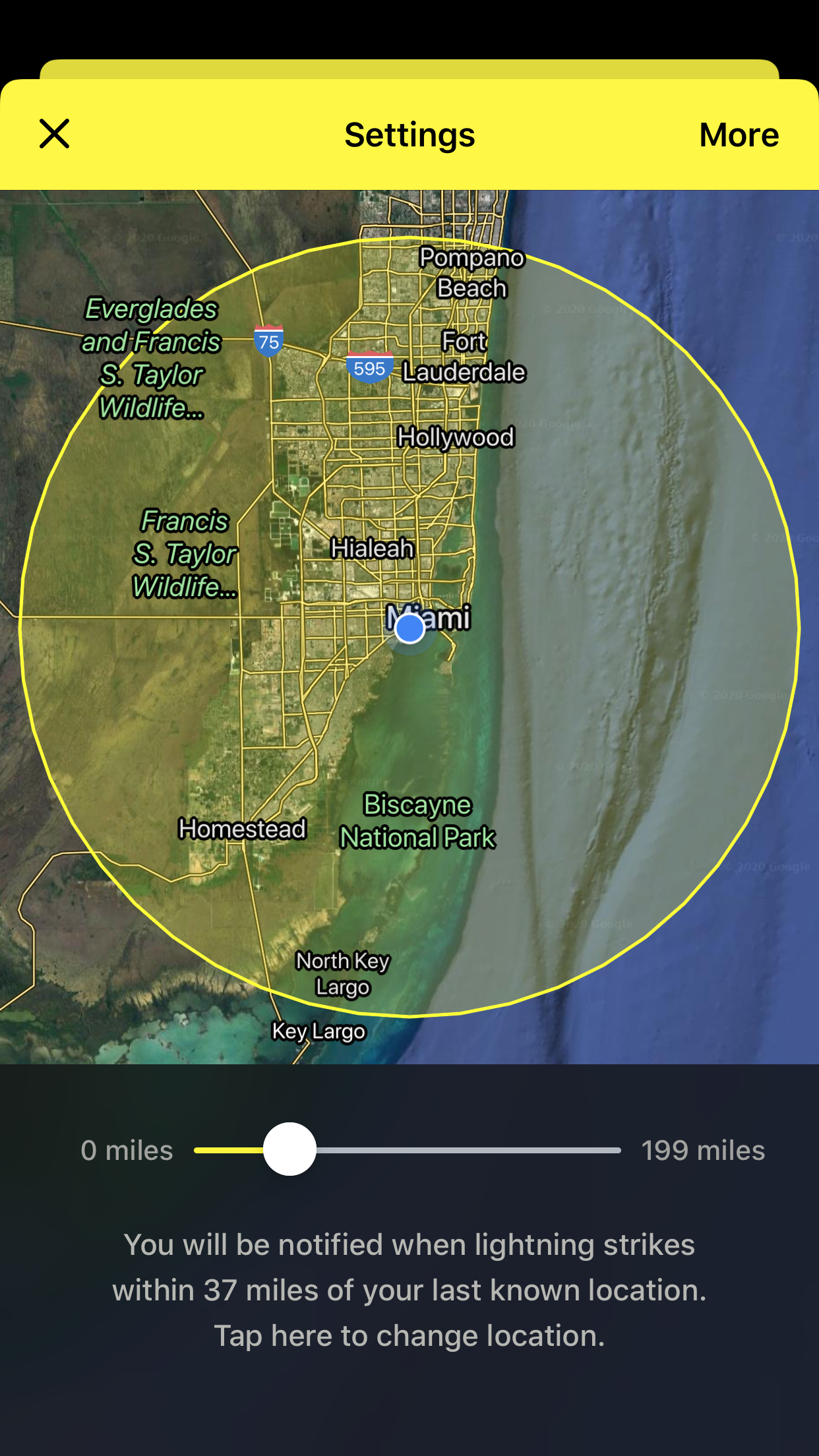 My Lightning Tracker & Alerts screenshot 3