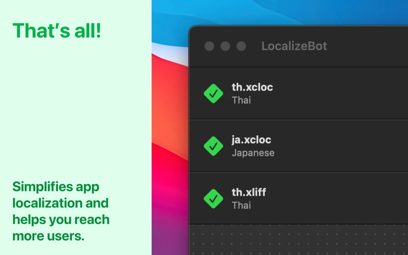 localize app - localizebot iphone screenshot 4