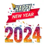 Happy New Year - WAStickers App Cancel