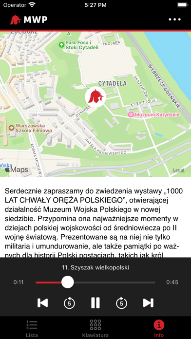 Muzeum Wojska Polskiego Screenshot