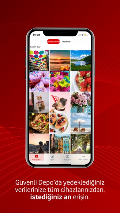 Vodafone Güvenli Depo Screenshot