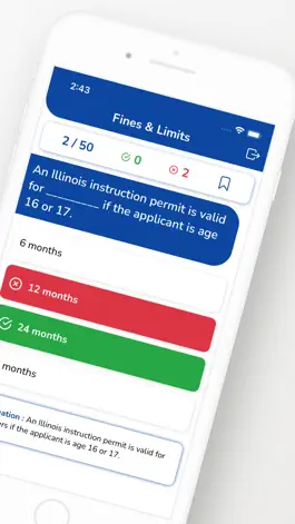 Game screenshot Illinois DMV Permit Test apk