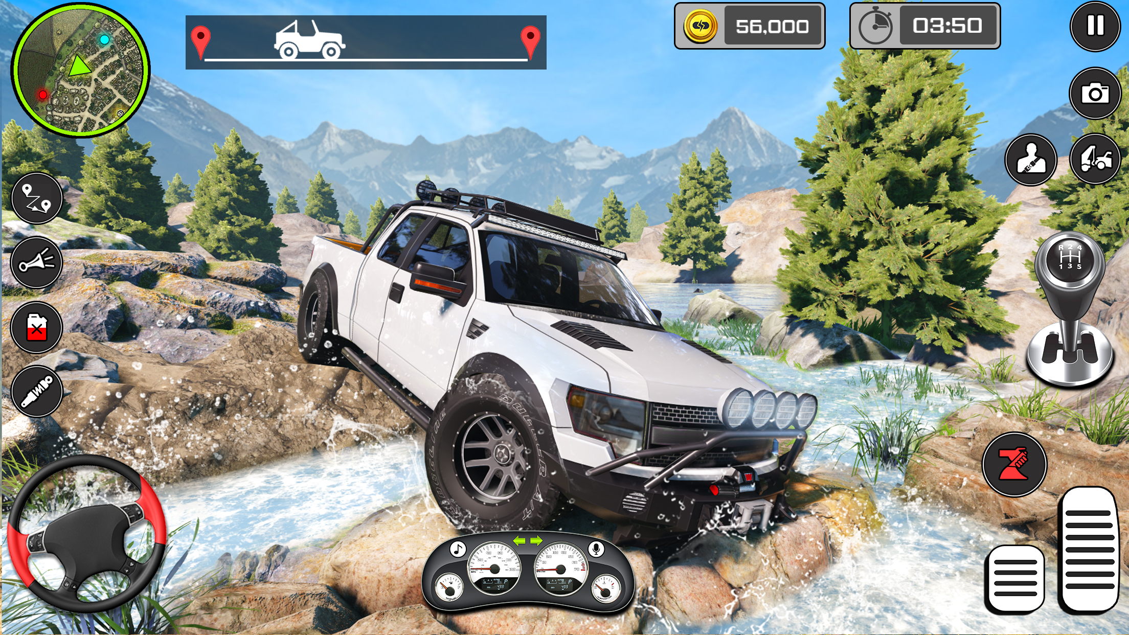 Offroad SUV Car Simulator Game