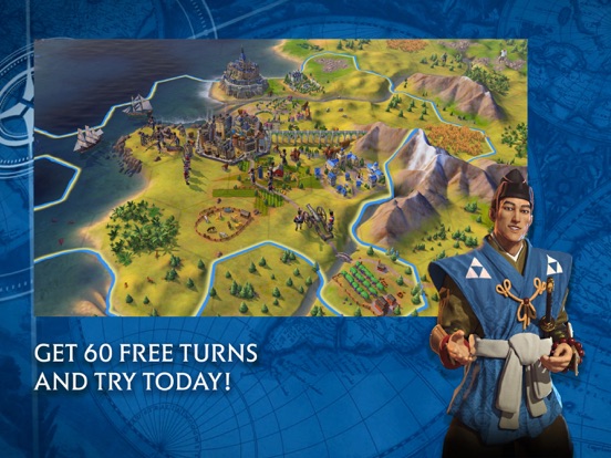 Sid Meier's Civilization® VI iPad app afbeelding 1