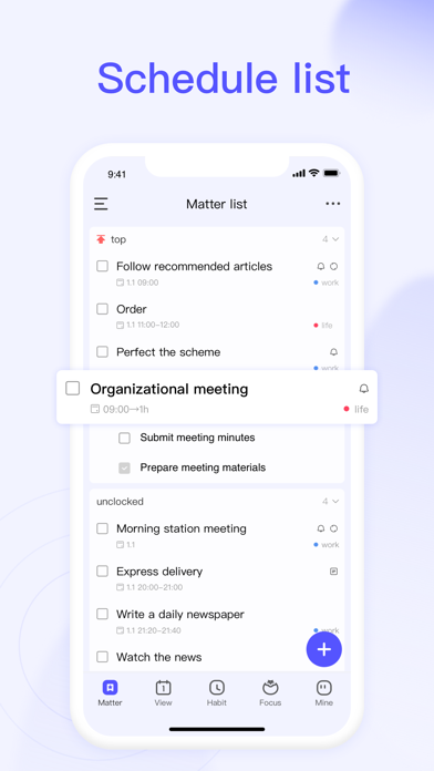 Habit Planner-极简待办手机日历软件