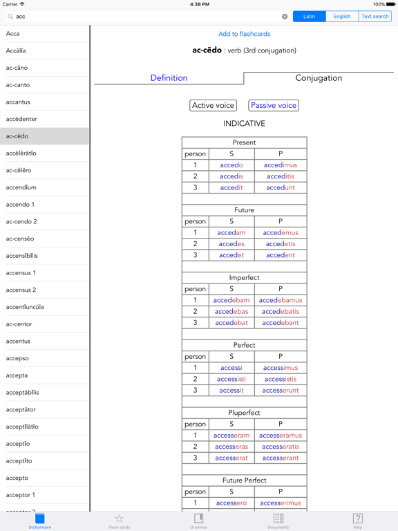 Screenshot #5 pour Scriba (Latin Dictionary)