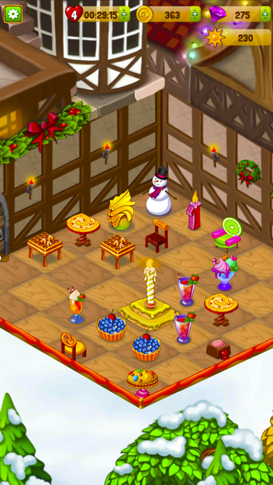 Christmas games: Merge & Match Screenshot