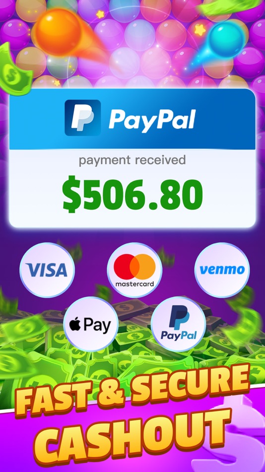 Bubble Venture: Win Real Cash - 2.1.3 - (iOS)