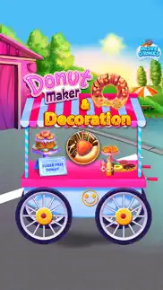 sweet donut maker cooking game iPhone Captures Décran 1