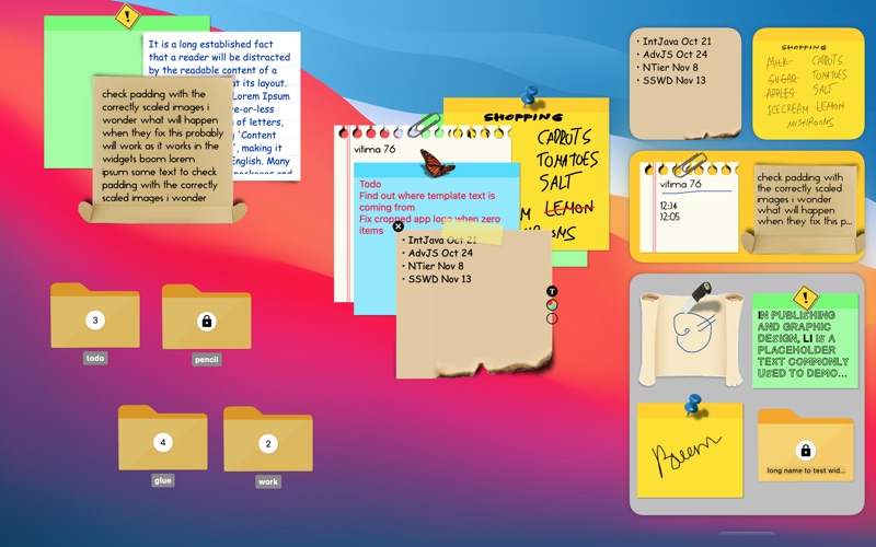 Sticky Notes + Widget