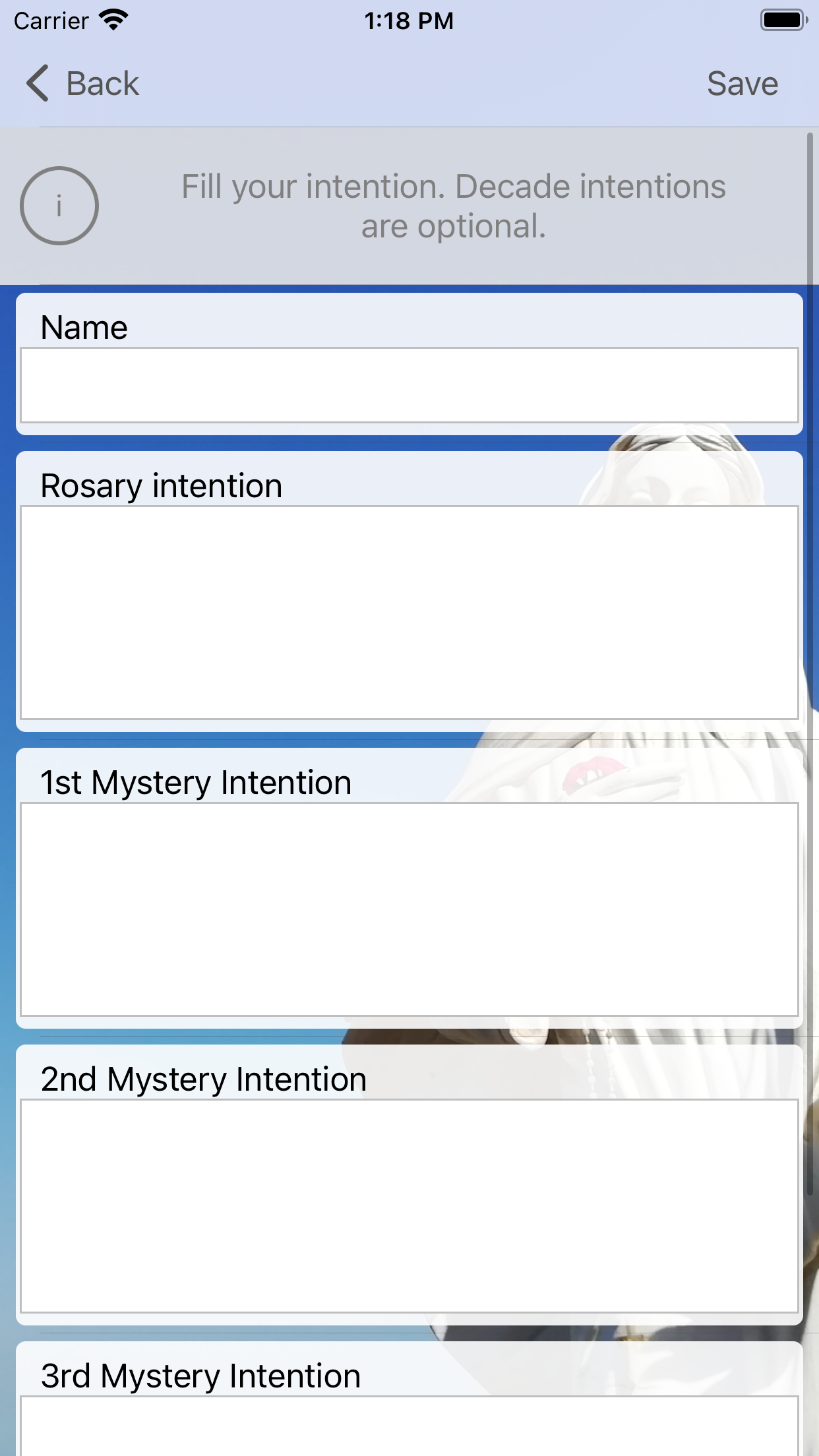 Daily Holy Rosary Prayer App