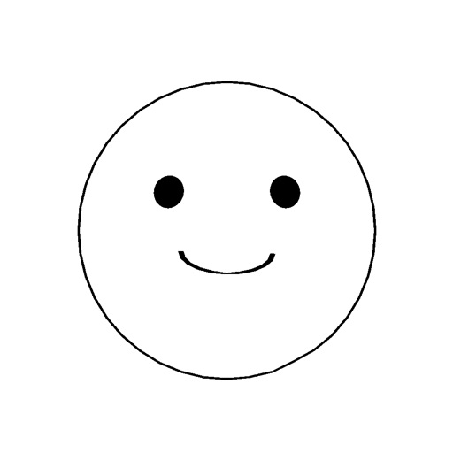 smile ball sticker icon