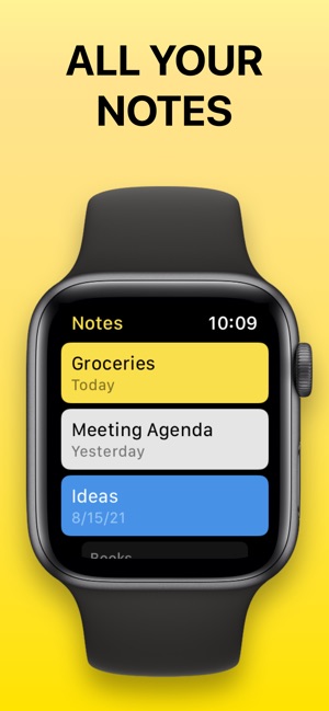 Notes for Apple Watch su App Store