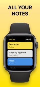 Notes for Apple Watch screenshot #1 for iPhone