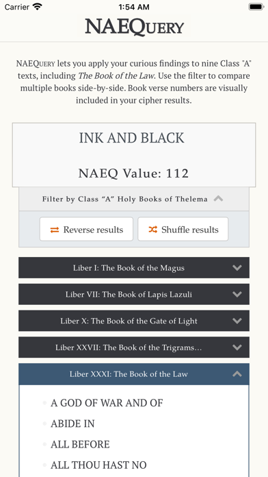 NAEQuery Screenshot