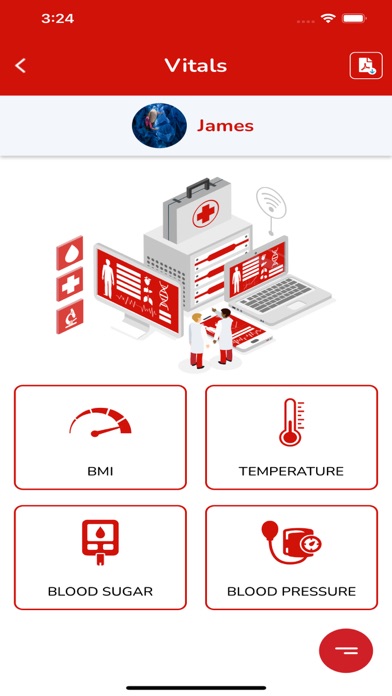 Alma e-Health Screenshot