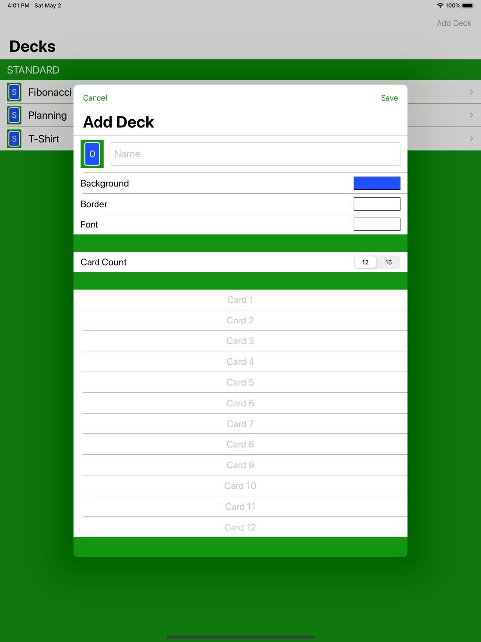 iPad screenshot