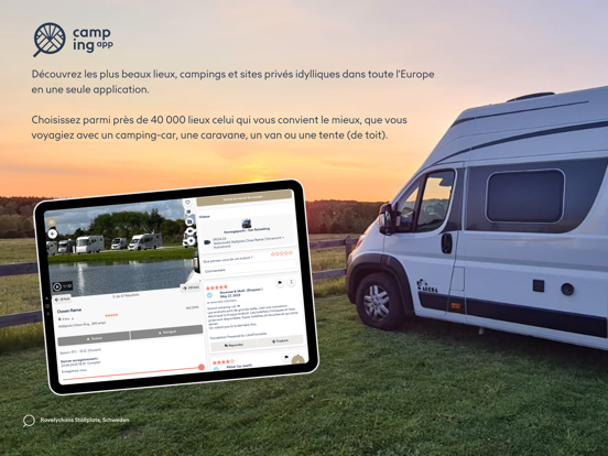 Screenshot #4 pour Camping App EU