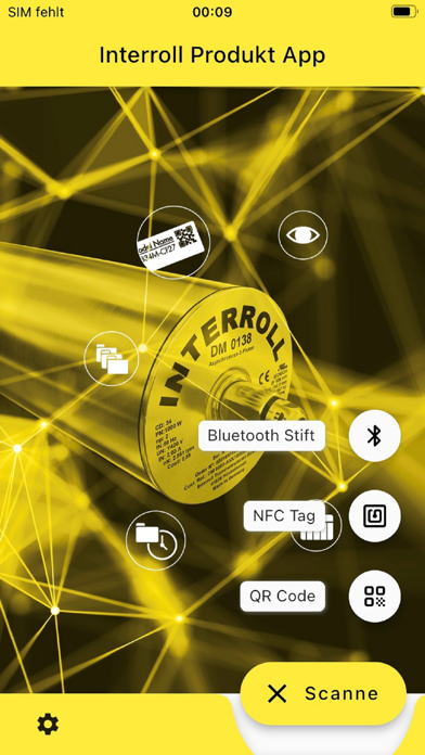 Interroll Product App Screenshot