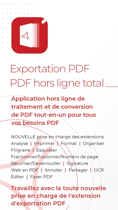 Screenshot #1 pour PDF Export Pro - Éditeur PDF