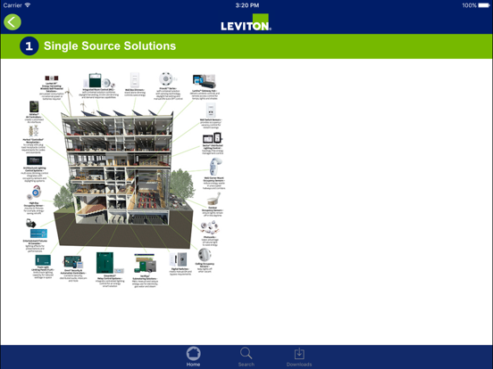 Leviton ASHRAE 90.1 App iPad screenshot