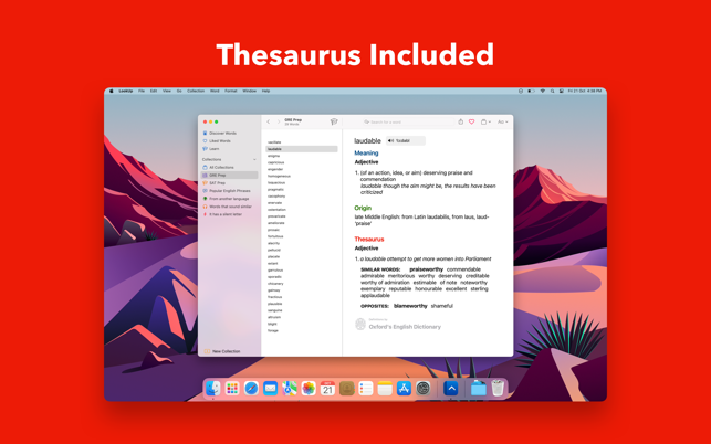 LookUp: English Dictionary Screenshot