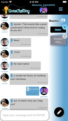 Game screenshot Gone Chatting: Dating, friends hack