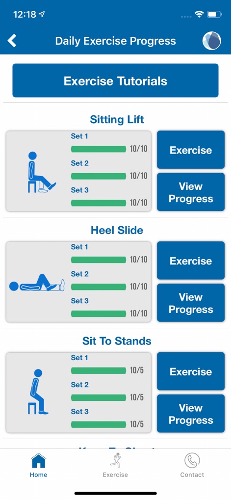 TracPatch Knee - App de Medicina | MWM