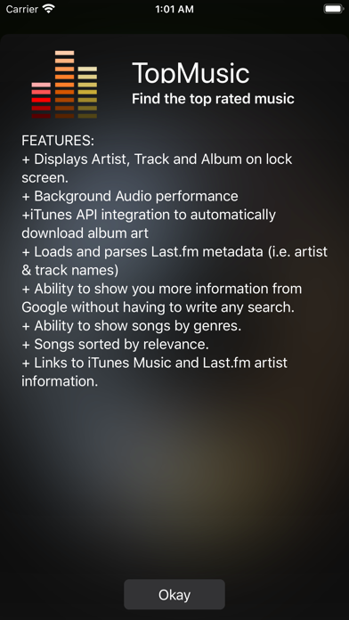 TopMusicSearch Screenshot