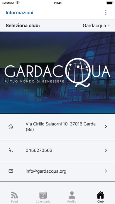 Quadri Sport Center Screenshot