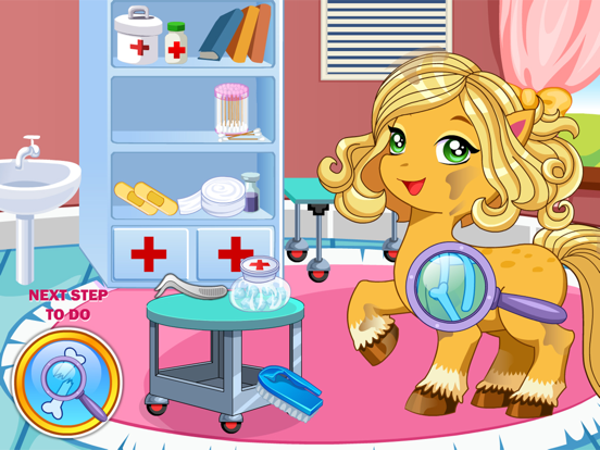 Pony doctor games iPad screenshot 5 - Games app
