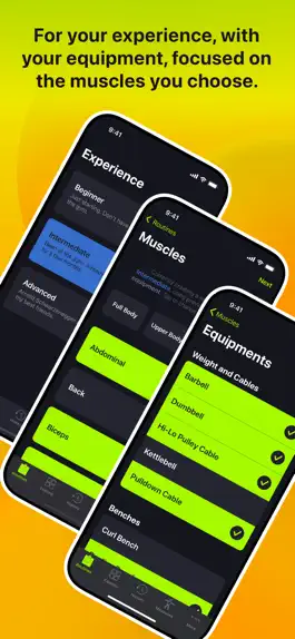 Game screenshot SmartGym: Gym & Home Workouts hack
