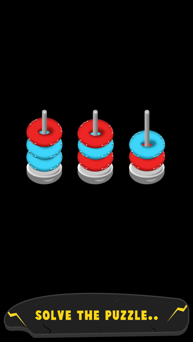 Hoop Stack Game - Color Sort Screenshot
