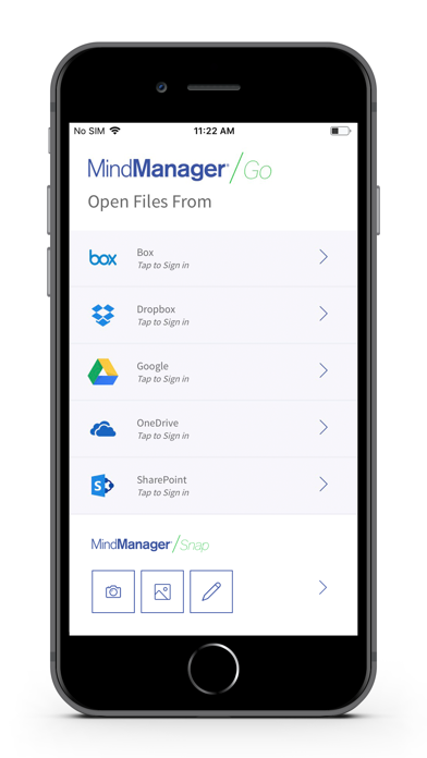 MindManager Go Screenshot