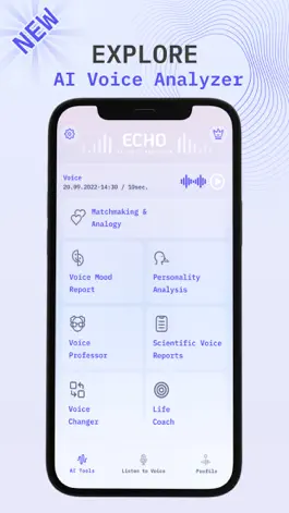 Game screenshot ECHO: AI Voice Analyzer mod apk