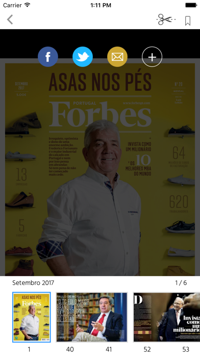 Forbes Portugal Screenshot