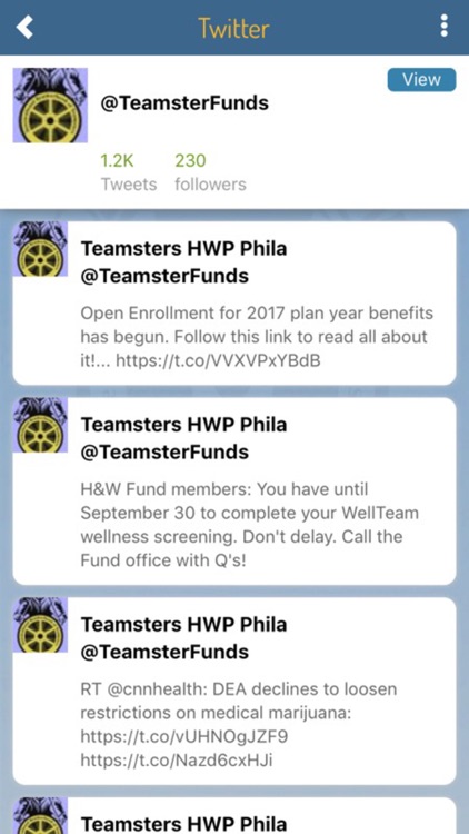 Teamsters HW and Pension Funds