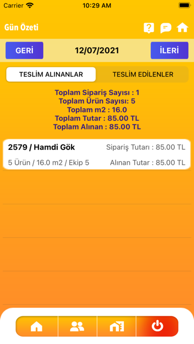 UstaPOS Halı Yıkama Otomasyonu Screenshot