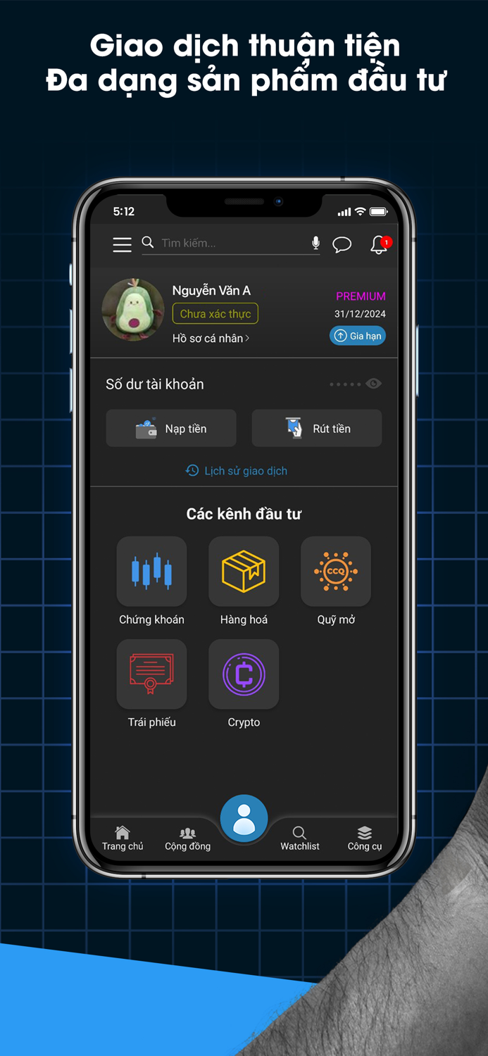 FireAnt - Đầu tư chứng khoán