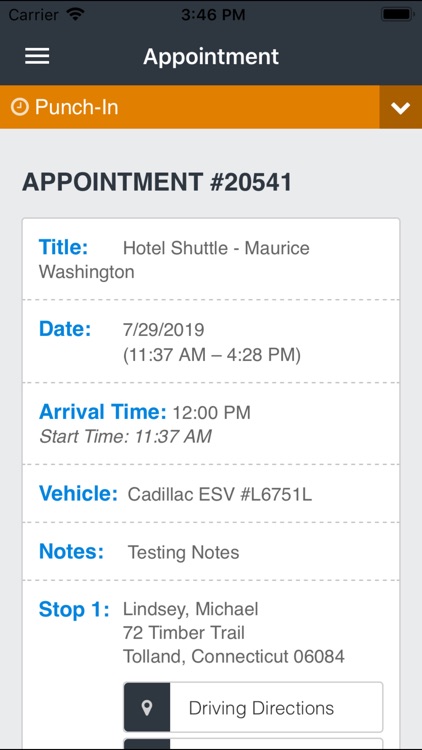 Driver Schedule screenshot-5