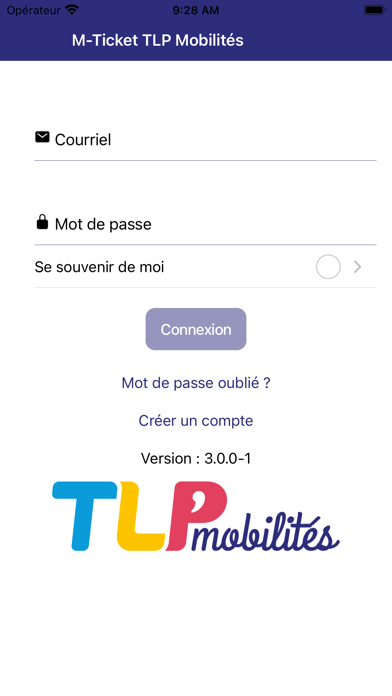 M-Ticket TLP Mobilités Screenshot