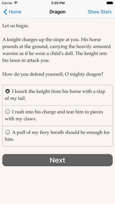 Choice of the Dragon Screenshot