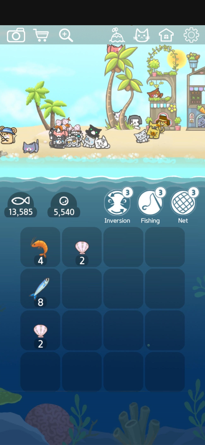 2048 Kitty Cat Island