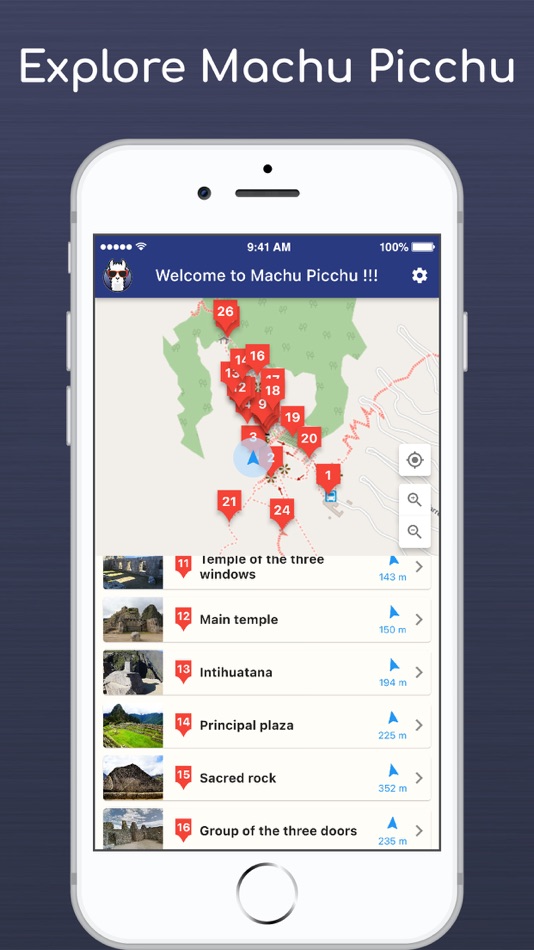 Machu picchu audioguide - 1.4.1 - (iOS)