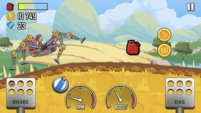 screenshot of Hill Climb Racing 2
