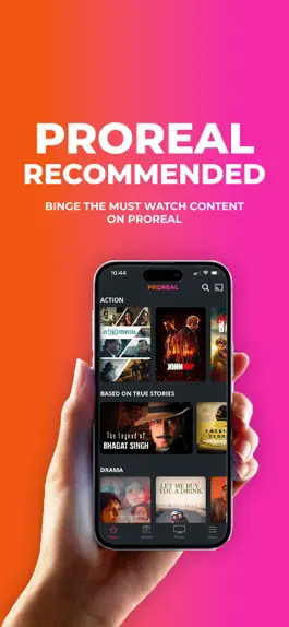 Game screenshot Proreal- Movies,Live TV & More apk